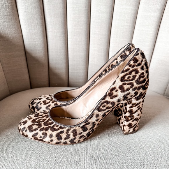 Sam Edelman Stillson Leopard Calf-Hair Pumps - SIZE 8 - Picture 10 of 12